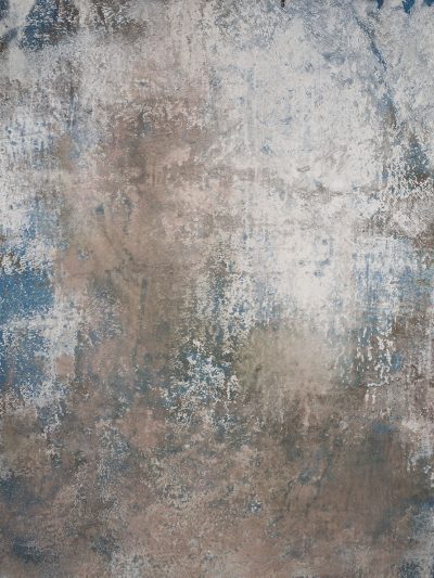 Beige Blue Hand Painted Backdrop Strong Text M Size 15469