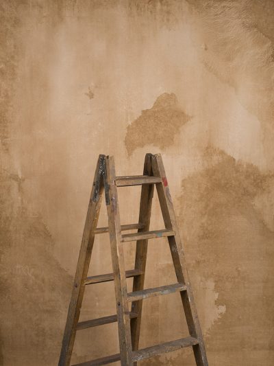 Beige Hand Painted Backdrop Strong Text M Size 15464a