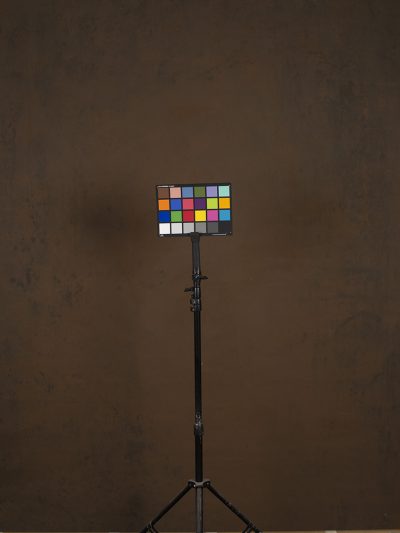 Brown Hand Painted Backdrop Mid Text M Size 15468 Ton