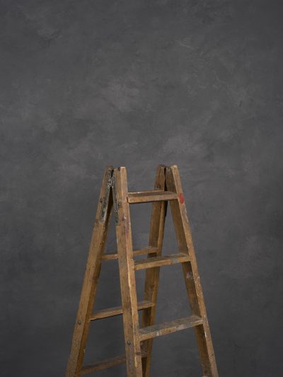 Grey Hand Painted Backdrop Mid Text ST Size 15506a