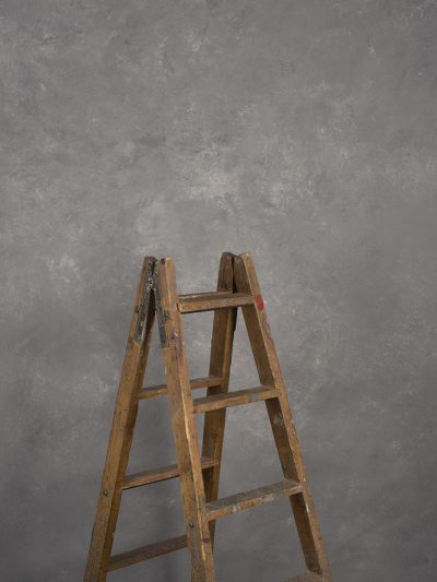 Grey Hand Painted Backdrop Mid Text ST Size 15510a