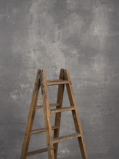 Grey Hand Painted Backdrop Strong Text ST Size 15509a