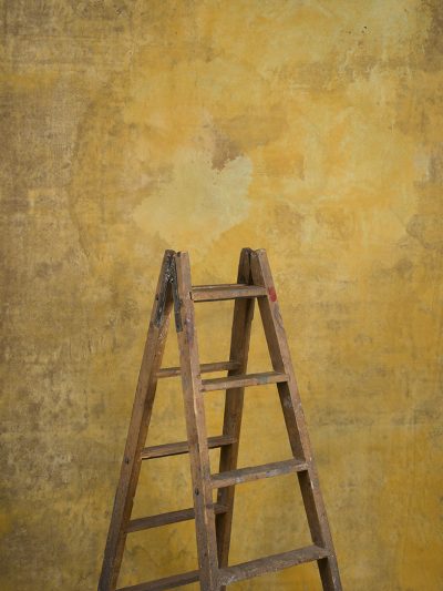 Ochre Hand Painted Backdrop Strong Text M Size 15465a