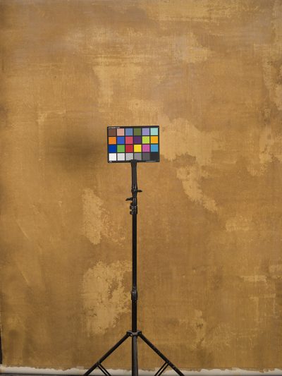 Ochre Hand Painted Backdrop Strong Text M Size 15466 Ton