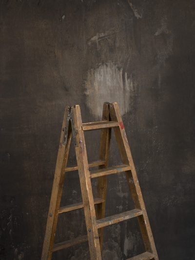 Warm Grey Hand Painted Backdrop Strong Text ST Size 15512a